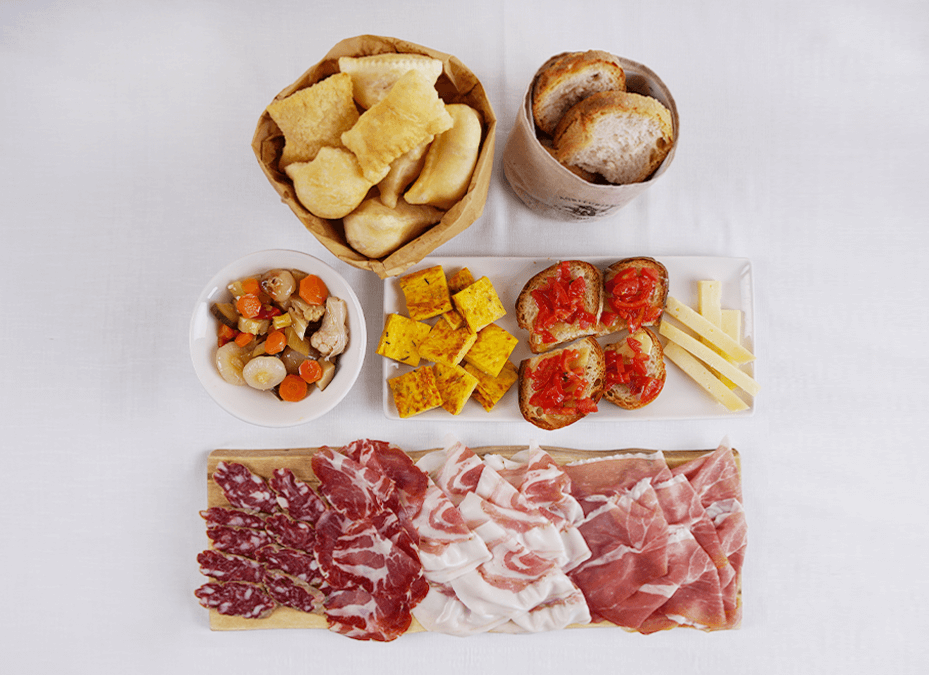 Antipasto misto Agriturismo La Colombaia