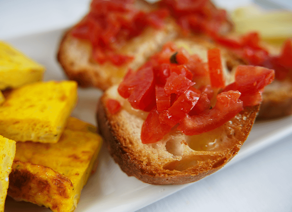 Antipasto misto - Bruschetta - Agriturismo La Colombaia